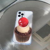 Cherry Cupcake Phone Case Bead Tok Set