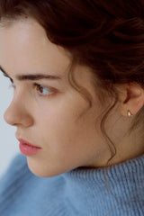[14K] Scoop Earrings