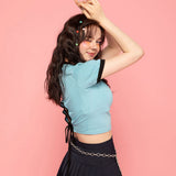 バックストラップT / BACK STRAP TEE (SKY BLUE)