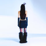 ホルターネックノースリーブ  /222 Halter neck sleeveless - Black