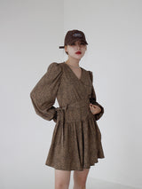 ホピラップミニワンピース / Hopi Wrap Mini One Piece (2color)