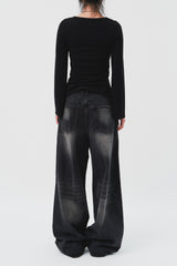 Pure Milky Washed Denim
