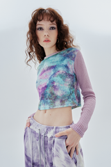 スペースTシャツ / space tee_lavender