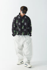 フリースプルオーバー / BSR2223FWPO003 TR BSR FLEECE PULLOVER BLACK