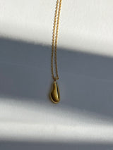 [92.5silver] melting necklace (gold)