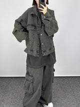 インディゴデニムトラッカージャケット / Indigo Denim Trucker Jacket