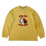 GOOD DEAL LONG SLEEVE T-SHIRT MUSTARD (6612118896758)