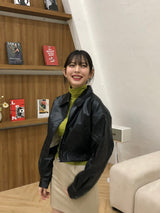Malo short leather jacket 