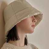 VA Square Padding Bucket Hat / Beige