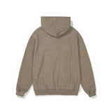 Pigment Heavy Hood Zip-Up [COCOA] (6618904232054)