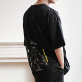 ワイドオーバーフィットショートスリーブTシャツ / (Coustou)wide overfit short sleeved T-shirt