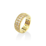 アテナ ツーラインリング/Athena Two Line Ring (gold)