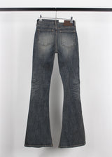 LINE BOOTS CUT DENIM