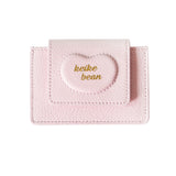 シェイプオブウォレット / 'shape of' wallet - pink bean