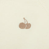 MONO CHERRY CROP CARDIGAN [IVORY]