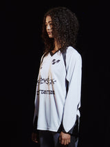 スポーツフットボールジャージTシャツ / SPORTS FOOTBALL JERSEY T SHIRT (WH)