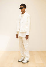 ストレインメッシュアップジップアップパンツ/STRAIN MESHUP ZIP PANTS