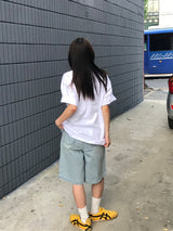 カラコラデニムハーフパンツ