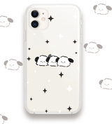 スパークリングパピーフォーンケース / Sparkling puppy phone case