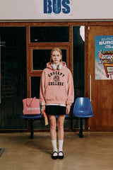 クラシックビッグロゴパーカ・インディピンク［ユニセックス］ / Classic Big Logo Unisex Indi Pink Hoodie