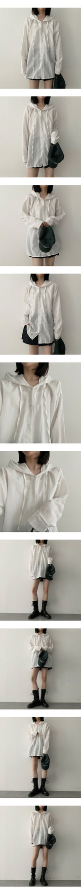 キタサマーフードシャツ / Kita Summer Hooded Shirt