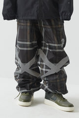 ポットXリフレクティブジョガーパンツ / BSR2223FWPT022 BSR POT-X REFLECTIVE JOGGER PANTS BLACK CHECK