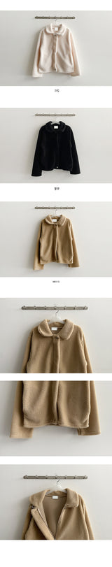 Ted Bodle Wool Snap Collar Jacket