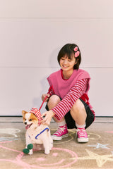 KIRSH X MISAKI KAWAI ドローイングニットベスト