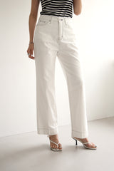 クロスジーンズ / CROSS JEANS / SEMI WIDE DENIM PANTS