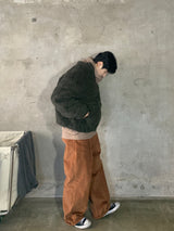 Side buckle corduroy pants (3color)
