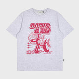 マジックバロンドッグハーフスリーブTシャツ/Magic balloon dog half sleeve tshirts