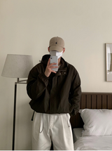Nus. Hood Wind Jacket (Brown)