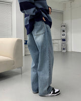 オールミルクワイドジーンズ/TR2425 All Milk Wide Jeans