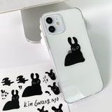 クレイジーバニーフォーンケース / Crazy bunny phone case