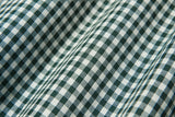 ギンガムチェックシャツS101/Gingham Check shirt S101 Green