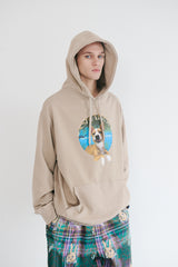 ラッキースペースパーカー / BSR2223FWPO055 LUCKY SPACE HOODIE BEIGE