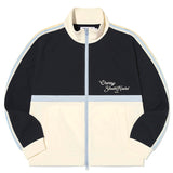 COLOR MIX TRACK JERSEY JACKET [IVORY]