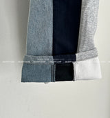 Just Coloring Denim Wide Pants