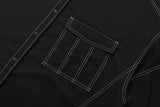 フロントポケットワークシャツ/FRONT POCKET WORK SHIRT_BLACK