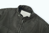 ピグメントレザーバイカージャケット / PIGMENT LEATHER BIKER JACKET