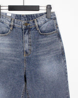 モールドデニムパンツ/no.1775 molded denim pants