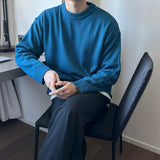 モーメントオーバーサイズフィットラウンドニット / Moment Oversized Fit Round Knitwear (7 colors)