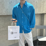バイオウォッシングクーリングオーバーフィットリネンシャツ / LMN Bio-Washing Cooling Oversized Fit Linen Shirt (5 colors)