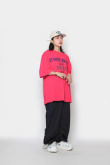 サンセットビーチ半袖Tシャツ