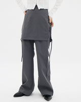 チャコールスカートパンツ / Charcoal Skirt Pants