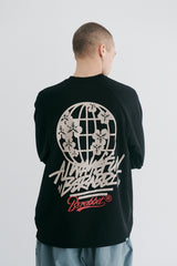ワールドワイドジャージロングスリーブ / BSR2223FWPO035 WORLD WIDE JERSEY LONG SLEEVE BLACK
