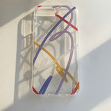 Colorful line Phone Case