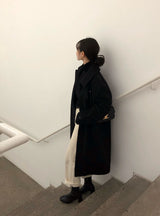 [BELLIDE MADE] ユリフィアンヒドゥンオーバーサイズフィットシングルロングコート