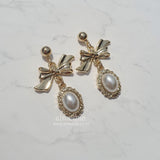 Mary Earring (Gold Color) - Pearl Version (Redvelvet Joy Earring)