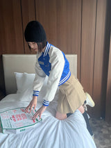 アーモンドローライズミニワンピース